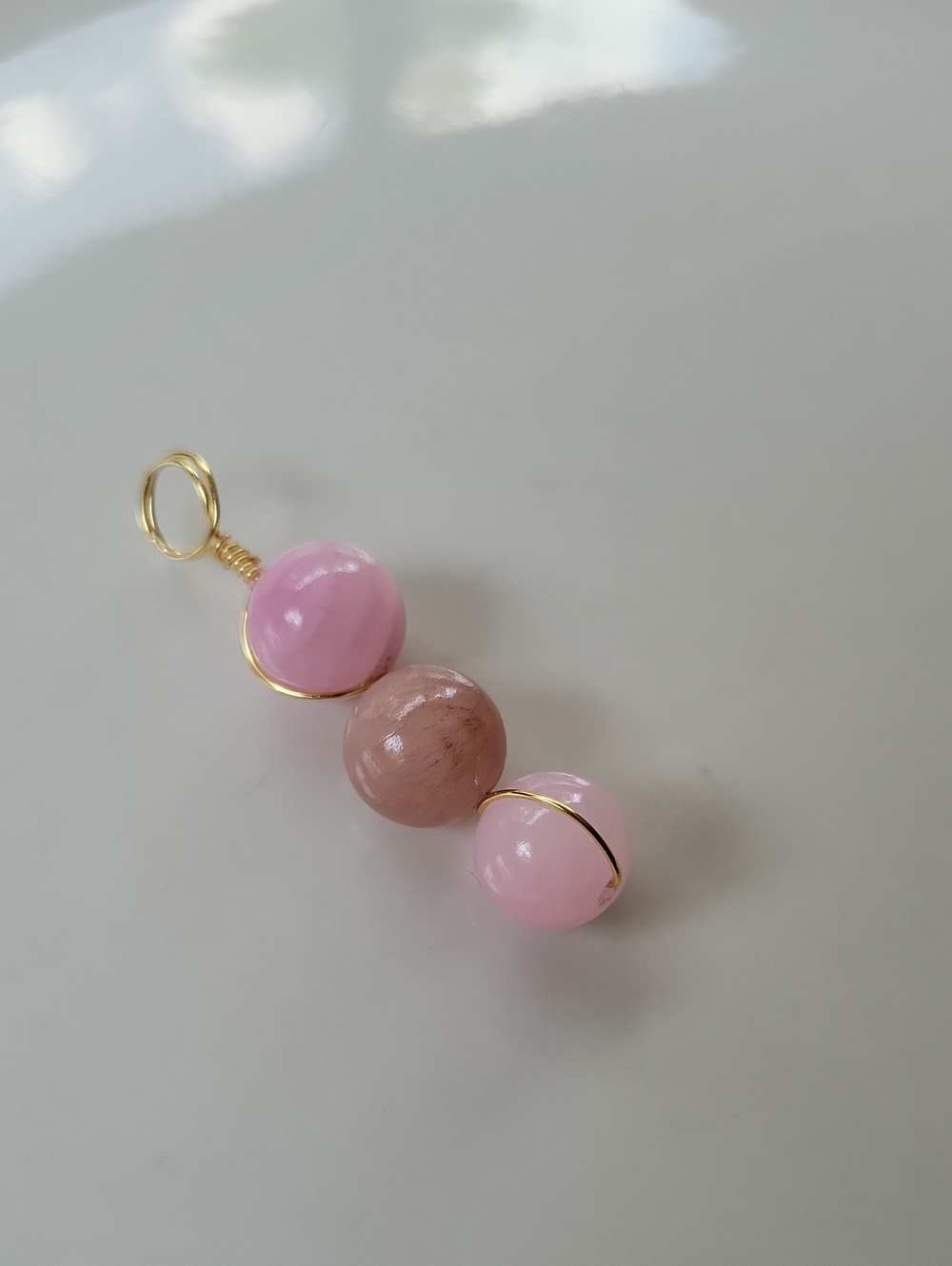 Pink Jade Pendant